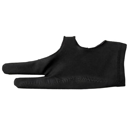 Ruhnjyg Künstler-Handschuh, Künstler-Zeichenhandschuh mit Zwei Fingern – Zeichentablett-Handschuh, Zwei Finger, Glatte Elastizität für Stift, Bleistift, Skizzieren, Malen, Rechts- oder Linkshänder Ruhnjyg Künstler-Handschuh, Künstler-Zeichenhandschuh mit Zwei Fingern – Zeichentablett-Handschuh, Zwei Finger, Glatte Elastizität für Stift, Bleistift, Skizzieren, Malen, Rechts- oder Linkshänder von Ruhnjyg