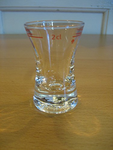 Ruhr Kristall Wachtmeister von Schott Zwiesel Eichstrich 2cl Schnapsglas von Ruhr Kristall