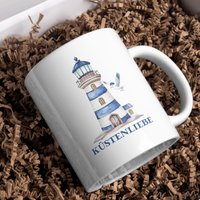 Keramiktasse Küstenliebe - Maritimes Leuchtturm Design Mit Möwe | Geschenkidee Nordsee & Ostsee Fans Keramiktasse Küstenliebe - Maritimes Leuchtturm Design Mit Möwe | Geschenkidee Nordsee & Ostsee Fans von RuhrpottRebellion
