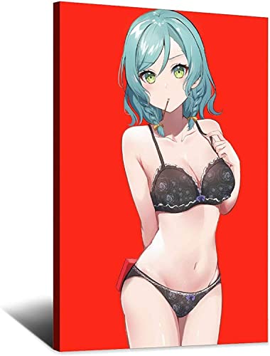 Poster Artworks 60x80cm Kein Rahmen Anime Hot Girl Poster Sexy＆schöne Familie Schlafzimmer Dekorative Poster Geschenk Wandmalerei Poster von RuiChuangKeJi