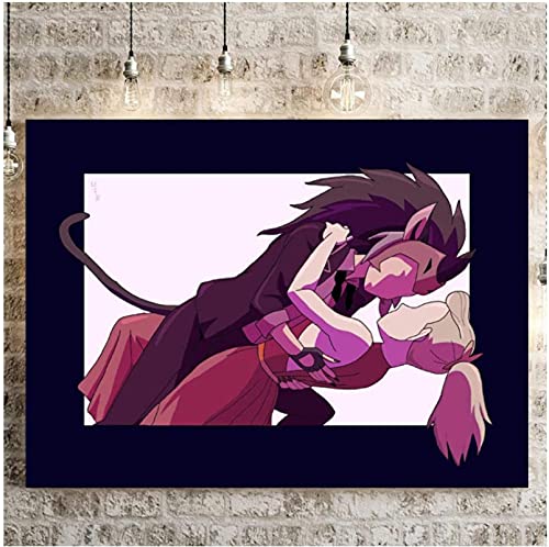 RuiChuangKeJi Druck auf Leinwand 30x50cm kein Rahmen Poster SheRa Adora Catra Leinwand Malerei Anime Charaktere Schlafzimmer Bilder Bilder Leinwanddrucke von RuiChuangKeJi