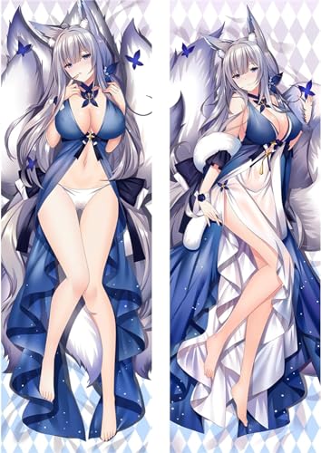 Anime Kissenbezug Manga Kissenhülle Für Hentai Anime Art Waifu Uncensored,Anime Pillowcase Digitaler Doppelseitiger Druck Kissenbezug,Seitenschläferkissen Bezug,Bedding Umarmungskissen Bezu von RuiHao