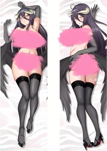 RuiHao Anime Kissenbezug Für Ecchi Hentai Waifu Ahegao Uncensored,Anime Pillowcase Digitaler Doppelseitiger Druck Kissenbezug,Seitenschläferkissen Bezug,Bedding Umarmungskissen Bezu von RuiHao