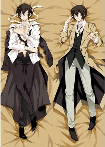 RuiHao Anime Kissenbezug Manga Kissenhülle Für Bungo Stray Dogs,Anime Pillowcase Digitaler Doppelseitiger Druck Kissenbezug,Seitenschläferkissen Bezug,Bedding Umarmungskissen Bezu RuiHao Anime Kissenbezug Manga Kissenhülle Für Bungo Stray Dogs,Anime Pillowcase Digitaler Doppelseitiger Druck Kissenbezug,Seitenschläferkissen Bezug,Bedding Umarmungskissen Bezu von RuiHao