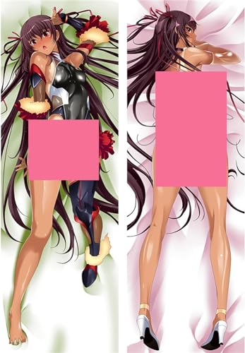 RuiHao Anime Kissenbezug Manga Kissenhülle Für Ecchi Otaku Hentai Waifu Uncensored,Anime Pillowcase Digitaler Doppelseitiger Druck Kissenbezug,Seitenschläferkissen Bezug,Bedding Umarmungskissen Bezu von RuiHao