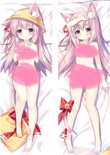RuiHao Anime Kissenbezug Manga Kissenhülle Für Hentai Anime Waifu,Anime Pillowcase Digitaler Doppelseitiger Druck Kissenbezug,Seitenschläferkissen Bezug,Bedding Umarmungskissen Bezu von RuiHao
