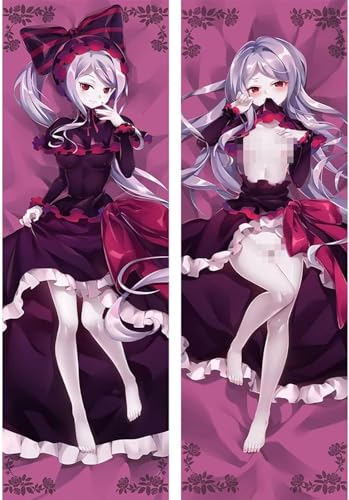 RuiHao Anime Kissenbezug Manga Kissenhülle Für Overlord Shalltear Bloodfallen,Anime Pillowcase Digitaler Doppelseitiger Druck Kissenbezug,Seitenschläferkissen Bezug,Bedding Umarmungskissen Bezu von RuiHao