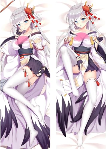 RuiHao Anime Kissenbezug Manga Kissenhülle Für Sweet Girls,Anime Pillowcase Digitaler Doppelseitiger Druck Kissenbezug,Seitenschläferkissen Bezug,Bedding Umarmungskissen Bezu,Peachskin-150 x 50 cm von RuiHao