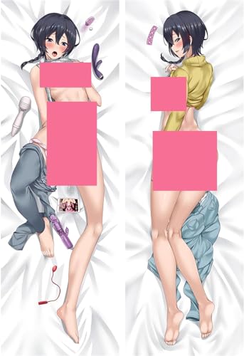 RuiHao Anime Kissenbezug Manga Kissenhülle Für Uncensored Hentai Waifu Manga,Anime Pillowcase Digitaler Doppelseitiger Druck Kissenbezug,Seitenschläferkissen Bezug,Bedding Umarmungskissen Bezu von RuiHao