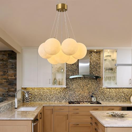 RuiRfh Kronleuchter Restaurantleuchte Nordischer Stil Golden Sputnik Pendelleuchte Elegante weiße Kugel 13 Lichter Deckeneinbauleuchte G9 Kreative Hängelampe Globus Küche Wohnzimmer Schlafzimmer Kinde RuiRfh Kronleuchter Restaurantleuchte Nordischer Stil Golden Sputnik Pendelleuchte Elegante weiße Kugel 13 Lichter Deckeneinbauleuchte G9 Kreative Hängelampe Globus Küche Wohnzimmer Schlafzimmer Kinde von RuiRfh