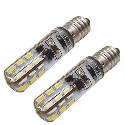 Ruiandsion 2 Stück E10 LED Lampen Weiß DC 6V 3014 24SMD LED Ersatzlampen Upgrade für Taschenlampen Scheinwerfer Taschenlampe von Ruiandsion
