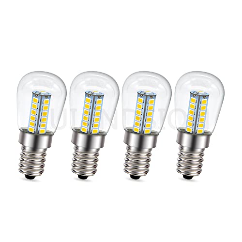 Ruiandsion E14 LED Glühbirne AC 220V Warmweiß 2835 25SMD LED Klar Glühbirne Ersatz für Kerze, Gerät Lampen, Decke Pendel dekoratives Licht (4er Pack) von Ruiandsion