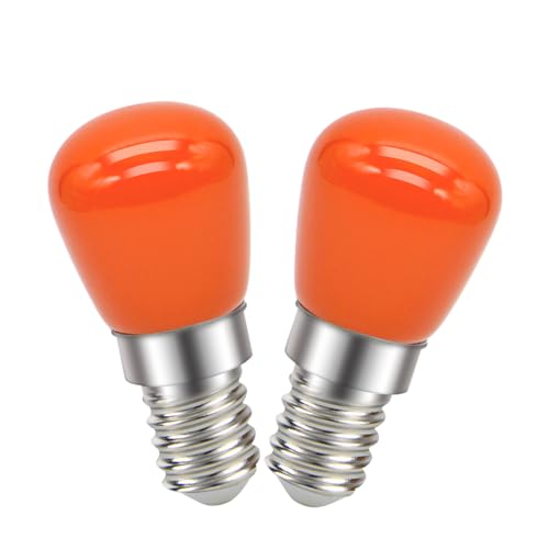 Ruiandsion E14 LED Lampe 220V Orange E14 Schraubsockel Ersatz für Pendelleuchten Decken Schreibtisch Nachttisch Wand Dekorative Leuchte Packung mit 2 Stück Ruiandsion E14 LED Lampe 220V Orange E14 Schraubsockel Ersatz für Pendelleuchten Decken Schreibtisch Nachttisch Wand Dekorative Leuchte Packung mit 2 Stück von Ruiandsion