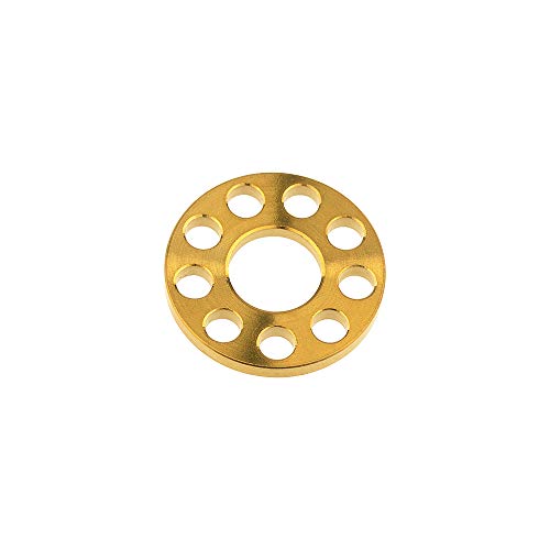 Ruifu M6 M8 M10 Titan gebohrt Spacer Unterlegscheibe für Motorrad Fahrrad Modifikation (M8, Gold) von Ruifu