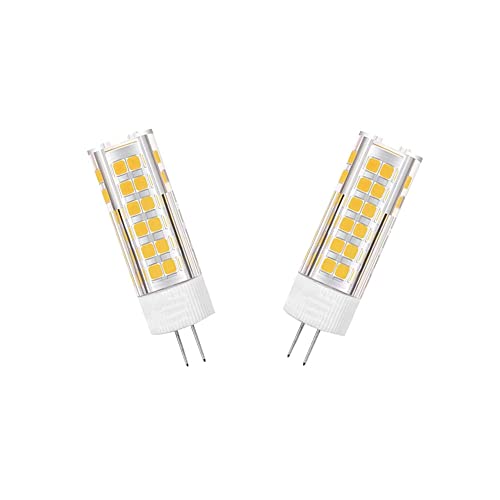 Ruihua 2 Packungen G4 7W Warmweiß 3000K LED Kapsel Glühbirnen(70W Halogenlampenäquivalent) 700LM G4 Mini Maisbirnen Nicht Dimmbar Bi-Pin Sockel G4 Energiesparlampe AC 220-240V von Ruihua