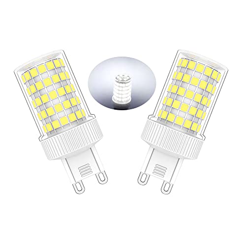 Ruihua 2 Stück G9 10W LED Kapsel Glühbirne 6000K Kaltweiß G9 Mais Glühbirnen(Entspricht 90W Halogenlampe) 900LM Nicht Dimmbar G9 Energiesparlampe AC220-240V von Ruihua