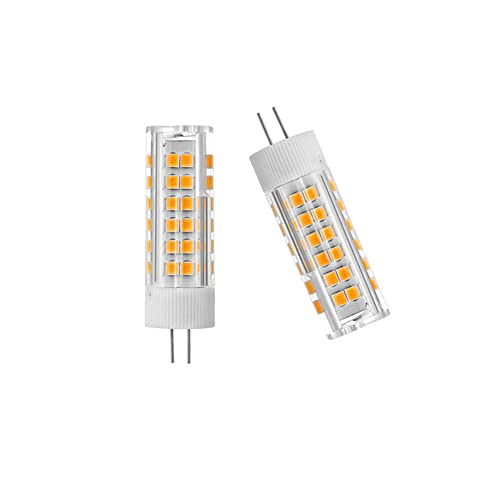Ruihua G4 7W LED-Glühbirnen(70W Halogenlampenäquivalent) 700LM Mini-Kapselbirnen,Nicht Dimmbar Warmweiß 3000K Bi-Pin-Sockel G4 LED Lampen für Heimbeleuchtung AC 220-240V,Pack mit 2 von Ruihua