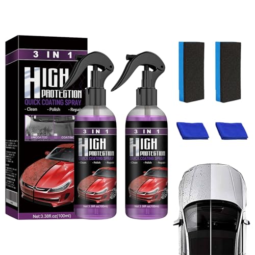 Spray Anti Rayure Pour Voiture, Spray Nano Anti Rayures, 3 en 1 Protection, Car Polish Removing Scratches, Instant Shine & Long-Lasting Protection (*2) von Ruileyou