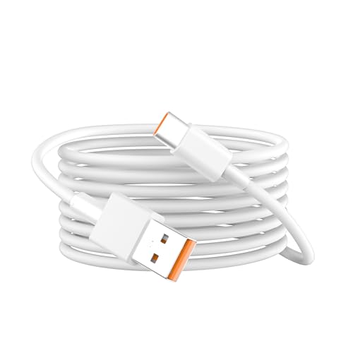 Ruilezyo USB Type C Kabel [1.5M] Schnellladekabel für Xiaomi Redmi Mi Note 12 11 10 9 8 10T 9T 8T 11T 11i 10i, Poco M7 M6 M5 M4 M3, Mi 10 9 A3 CC9 Mix, Redmi Pad Black Shark Pad6 von Ruilezyo