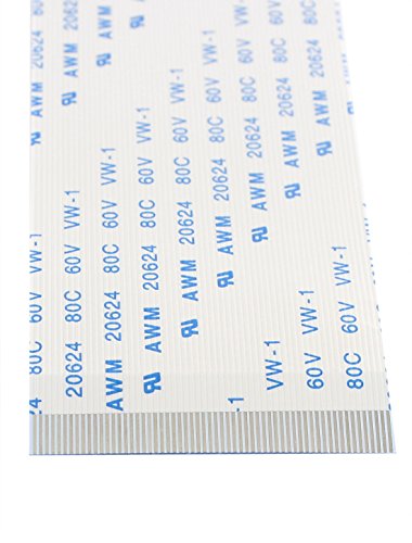 Ruilogod 0.5mm Pitch 60P AWM 20624 80C 60V -1 Flexibles Flachkabel 200mm 10 stücke von Ruilogod