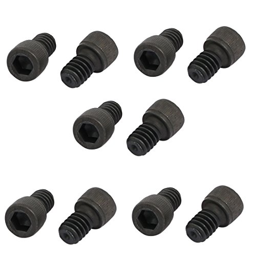 Ruilogod 1/4 "-20 x 3/8" Legierungsstahl 12.9 Sechskant-Sockelkopfkappe Schrauben 10pcs Ruilogod 1/4 "-20 x 3/8" Legierungsstahl 12.9 Sechskant-Sockelkopfkappe Schrauben 10pcs von Ruilogod