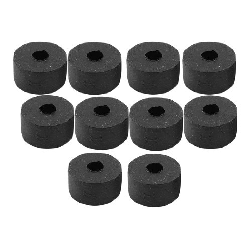 Ruilogod 10 Stück 30mm x 15mm x 9mm Hartkautschuk Waschmaschine Dämpfer für Auto Auto von Ruilogod