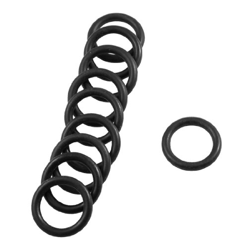 Ruilogod 10 stücke 21mm x 15mm mechanische Gummi o Ring Öldichtung Dichtungen schwarz Ruilogod 10 stücke 21mm x 15mm mechanische Gummi o Ring Öldichtung Dichtungen schwarz von Ruilogod