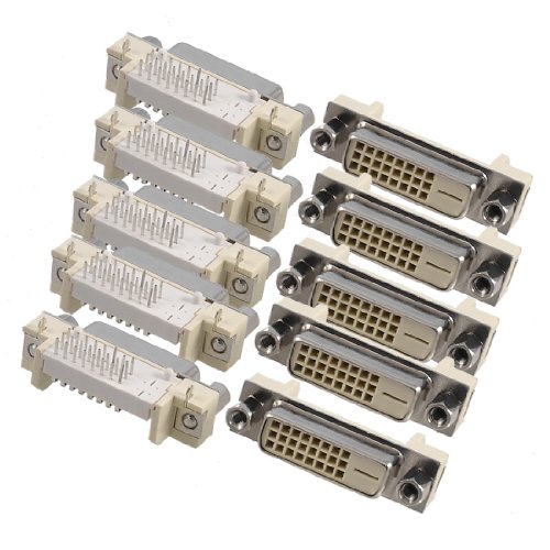 Ruilogod 10 stücke Dual Link DVI 24 + 1 Buchse Jack Adapter Anschluss für Monitor von Ruilogod