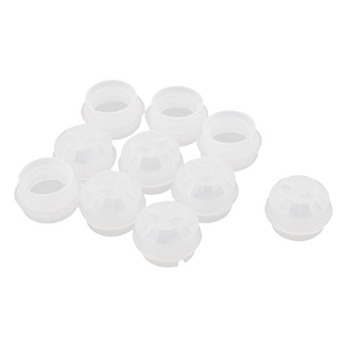 Ruilogod 10er-Pack 6m 120 Grad HDPE Körper Pyroelectric PIR Bewegungsmelder Linse, Weiß Ruilogod 10er-Pack 6m 120 Grad HDPE Körper Pyroelectric PIR Bewegungsmelder Linse, Weiß von Ruilogod