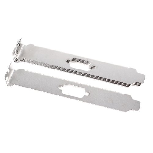 Ruilogod 12 cm langes Video-Grafikkarten mit niedrigem Profil Bracket-Adapter VGA 5-tlg von Ruilogod