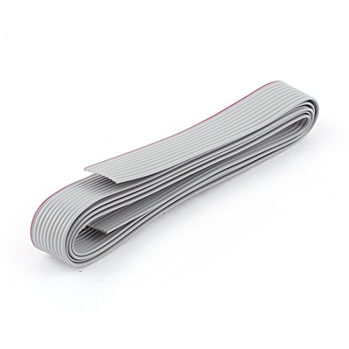 Ruilogod 1m 10-poliger IDE-Pata-Verlängerungs-Flachband-Kabeldrahtgrau Ruilogod 1m 10-poliger IDE-Pata-Verlängerungs-Flachband-Kabeldrahtgrau von Ruilogod