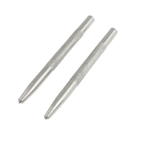 Ruilogod 2 Stück Silberton Carbon Steel Center Punch 0.2 "Dia für Bohrarbeiten Ruilogod 2 Stück Silberton Carbon Steel Center Punch 0.2 "Dia für Bohrarbeiten von Ruilogod
