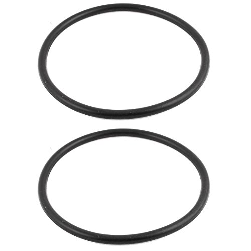 Ruilogod 2 stücke Black Universal O-Ring 165mm x 8,6 mm -n Material Öldichtung Waschmaschinen Tüllen von Ruilogod