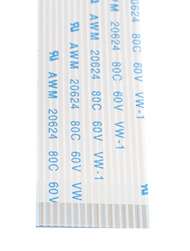 Ruilogod 20 stücke 1,0mm Pitch 16 Pin AWM 20624 Flexibles Flachkabel FFC FPC 200mm von Ruilogod