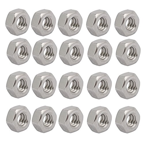 Ruilogod 20 stücke 3/16 "-24 BSW Thread 304 Edelstahl Sechskantmutter Verschluss Silber Ton Ruilogod 20 stücke 3/16 "-24 BSW Thread 304 Edelstahl Sechskantmutter Verschluss Silber Ton von Ruilogod