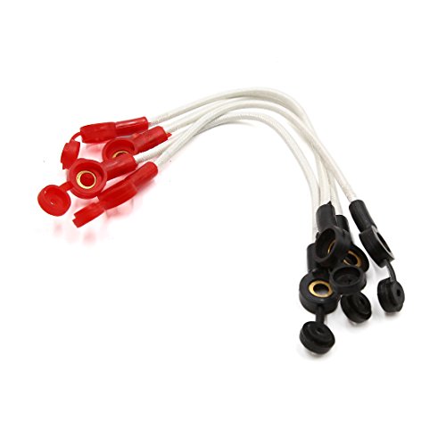 Ruilogod 4pcs Power Transfer Batterie-Inverter-Kabel-Draht Rot Weiß Schwarz für Motorrad Ruilogod 4pcs Power Transfer Batterie-Inverter-Kabel-Draht Rot Weiß Schwarz für Motorrad von Ruilogod