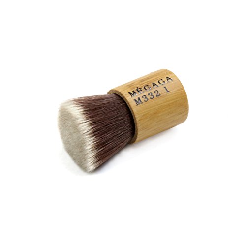 Ruilogod 5 cm Länge Mini Borst Friseur Haarschneide Reinigungswerkzeug Gesichtsstaub Rasierpinsel, Multiple Colors von Ruilogod