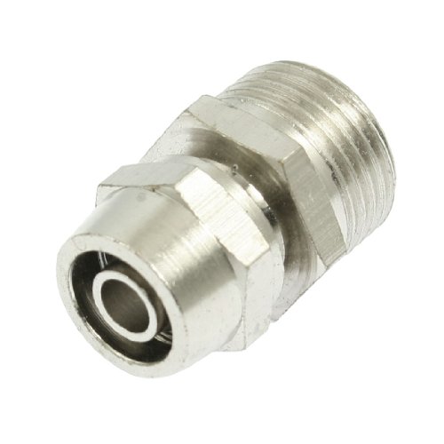 Ruilogod 6mm x 8mm rohr metall luft schnelle stecker kopplergelenk pt 3/8 "männlicherfaden von Ruilogod
