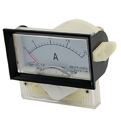 Ruilogod AC 0-20A mit Kunststoffgehäuse Rechteck Mounted Panel Meter Ammeter Ruilogod AC 0-20A mit Kunststoffgehäuse Rechteck Mounted Panel Meter Ammeter von Ruilogod
