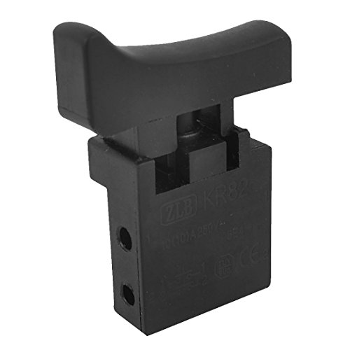 Ruilogod AC 250V 10 (10) Ein elektrischer Hammerteil DPDT-Non-Lock-Triggerschalter von Ruilogod