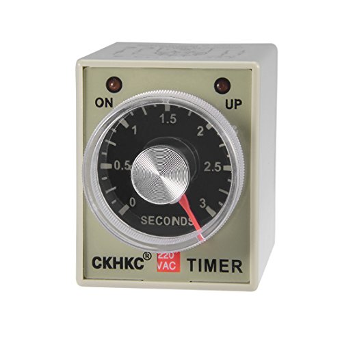 Ruilogod AC220V 3S 8 Terminals Reichweite einstellbare Verzögerungszeit-Zeitrelais AH3-2 Ruilogod AC220V 3S 8 Terminals Reichweite einstellbare Verzögerungszeit-Zeitrelais AH3-2 von Ruilogod