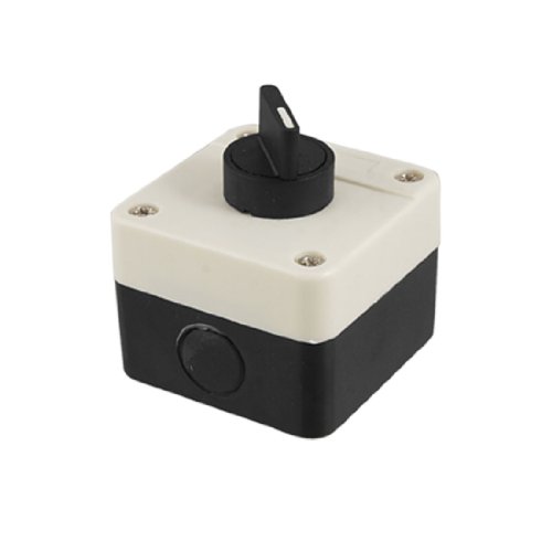 Ruilogod AC240V 3A 2 Positionen Drehwähler-Taster-Taster-Schalter Ruilogod AC240V 3A 2 Positionen Drehwähler-Taster-Taster-Schalter von Ruilogod