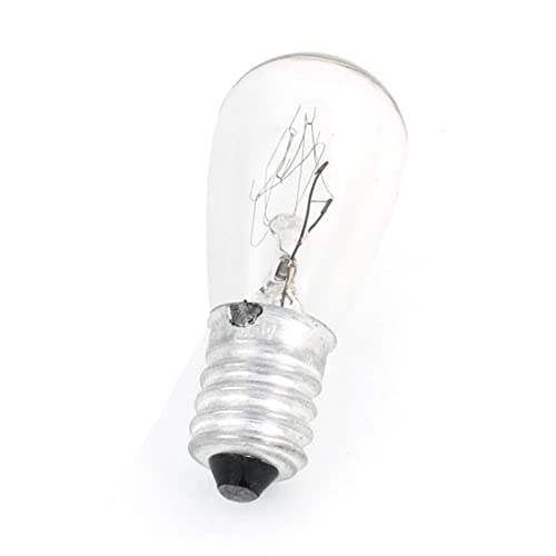 Ruilogod E14 Schraubbasis T20 Einzelfilamentkühlschrank Birnenlampe 230V 15W von Ruilogod