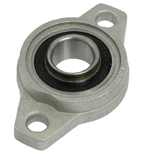 Ruilogod FL004 20mm Bohrung selbstausrichtendes Flansch-Metalllager U004 von Ruilogod