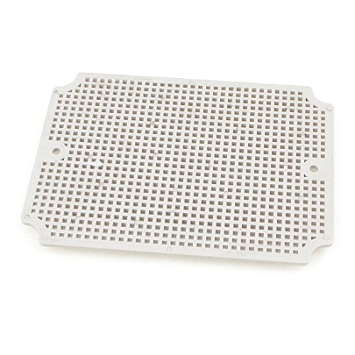 Ruilogod Graue Kunststoff-Mesh-Gehäuse-Montageplatte für 200x150mm Anschlussdose von Ruilogod