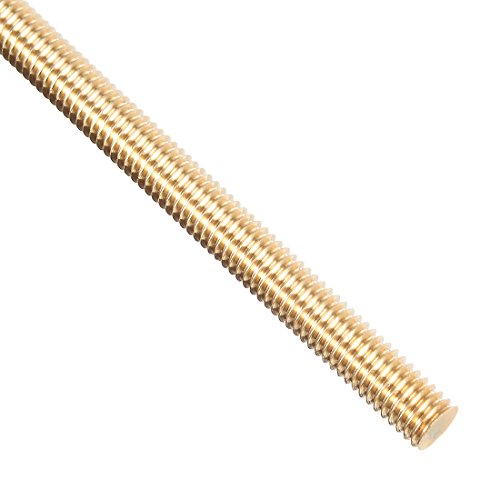 Ruilogod M6 x 500 mm Messing Vollgewindestange, rechte Threads von Ruilogod
