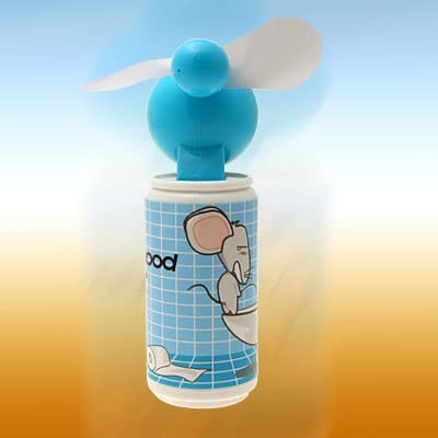 Ruilogod Mini Tiny Pocket Battery Powered Summer Cool Fan Blue von Ruilogod