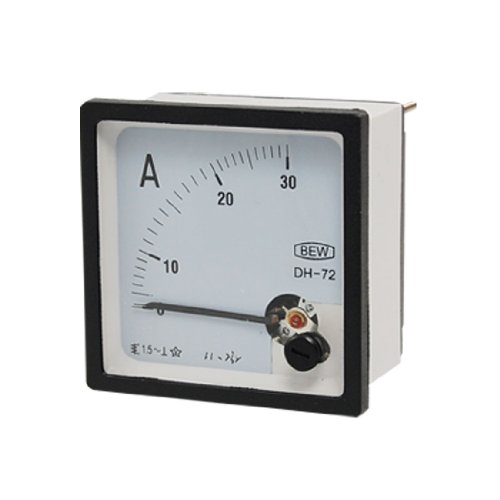 Ruilogod Montageplatte AC 0-30A Analog Current Meter Ammeter Ruilogod Montageplatte AC 0-30A Analog Current Meter Ammeter von Ruilogod