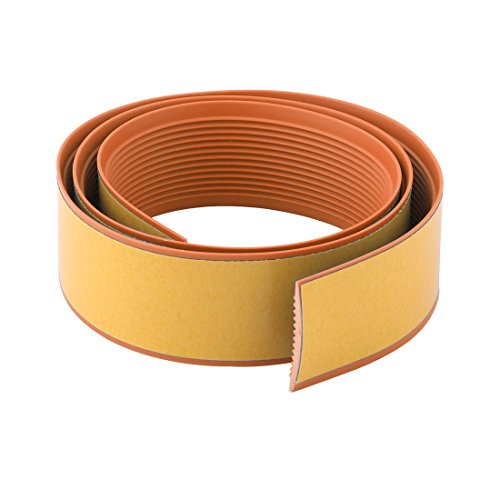 Ruilogod PVC-Innenstreppen Schritte Leitern Bodenstreifen Design -beständiges Anti-Skid-Band 3.3 FT-Orange von Ruilogod