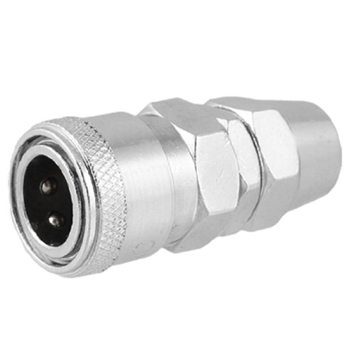 Ruilogod Pneumatischer Rohrverbinder 9 x 12mm Metall-Qucik-Koppler von Ruilogod